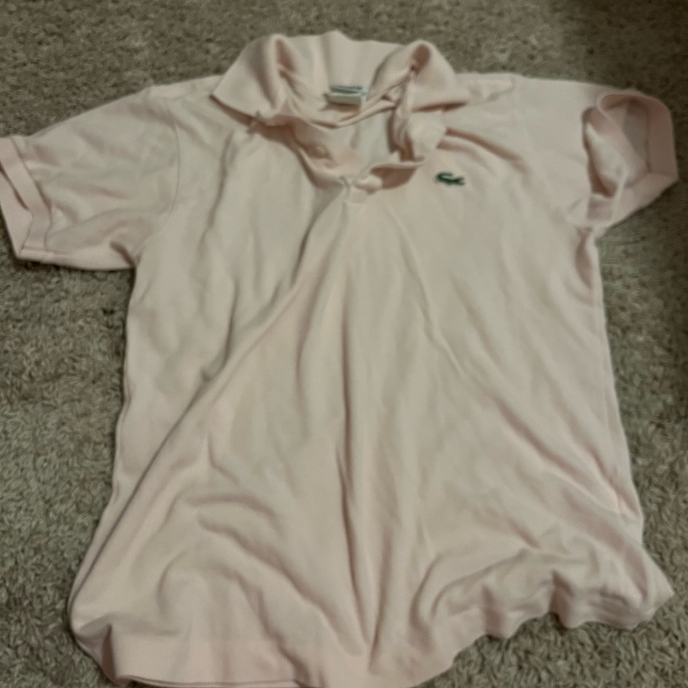Lacoste Shirt, Pink, Never worn